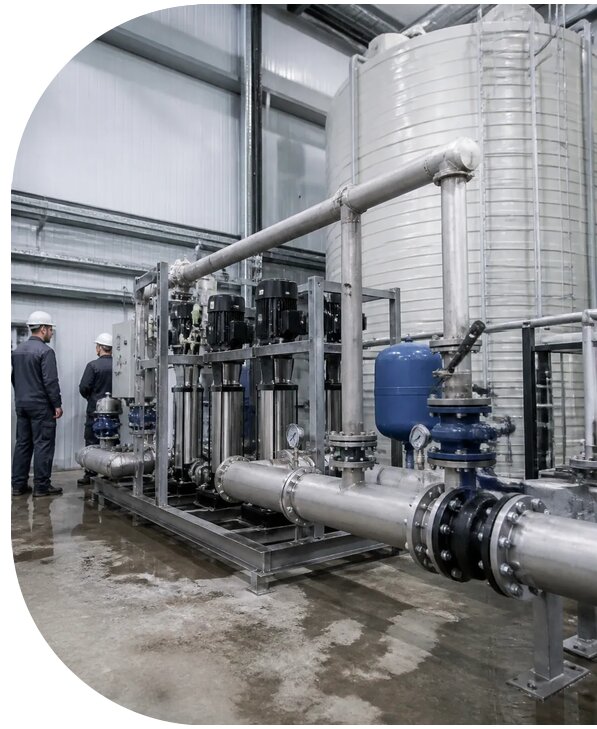 Водоснабжение промышленного объекта в Геленджике от 3638 р. | АПаруса-Глн