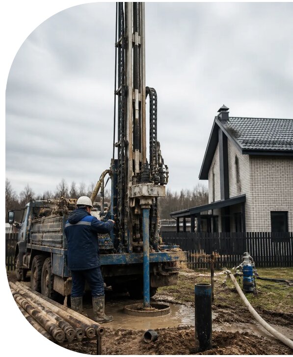 Бурение скважин на воду под ключ в Геленджике от 124728 р. | АПаруса-Глн